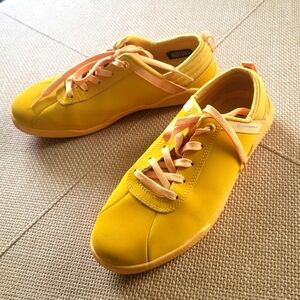 Caterpillar Hex CAT Yellow Nubuck Men's Shoes Size 7.5